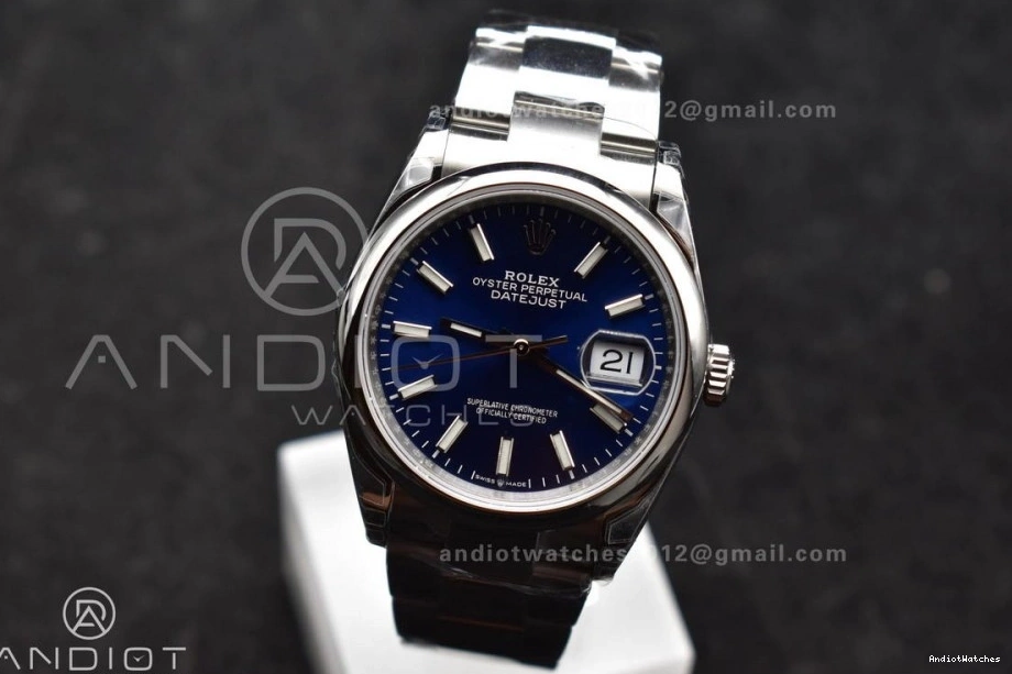 DateJust 904L SS on Steel VS Bracelet Dial 569 Edition VSF 126200 1:1 Blue Oyster 36 Best Colorful 0709